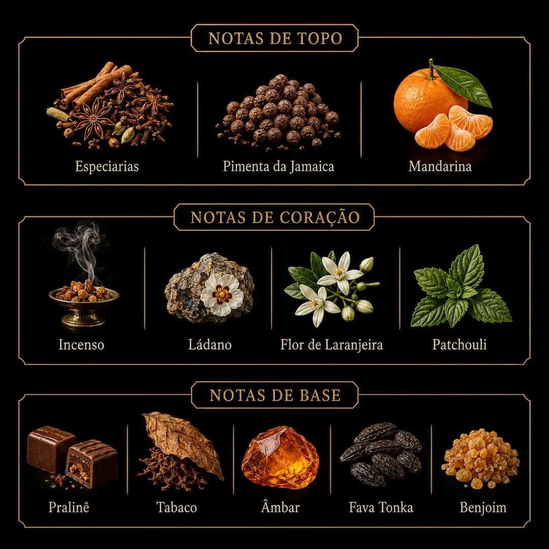 Notas olfativas de Khamrah Dukhan EDP 100ml