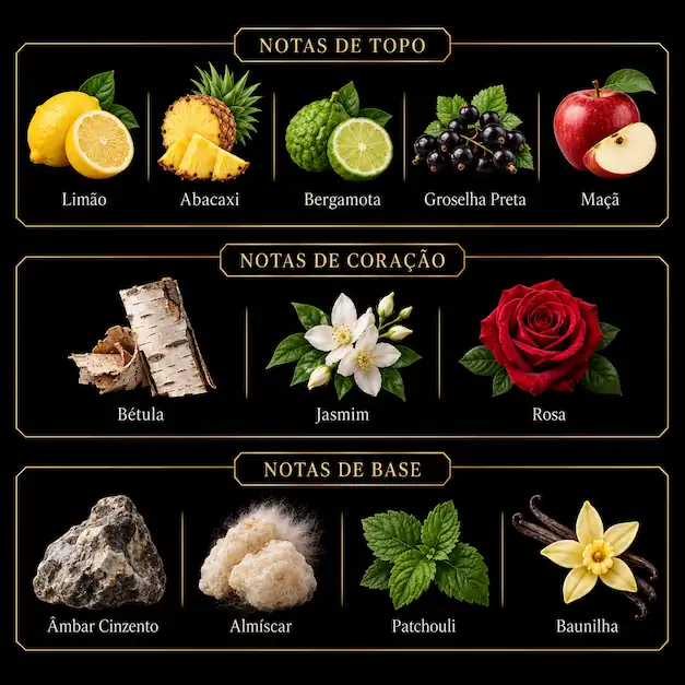 Notas olfativas de Club de Nuit Intense Man 100ml