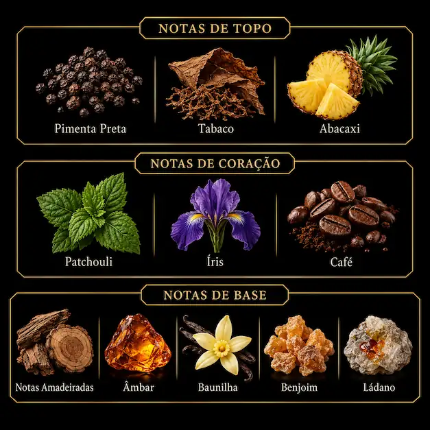 Notas olfativas de Salvo Elixir 100ml