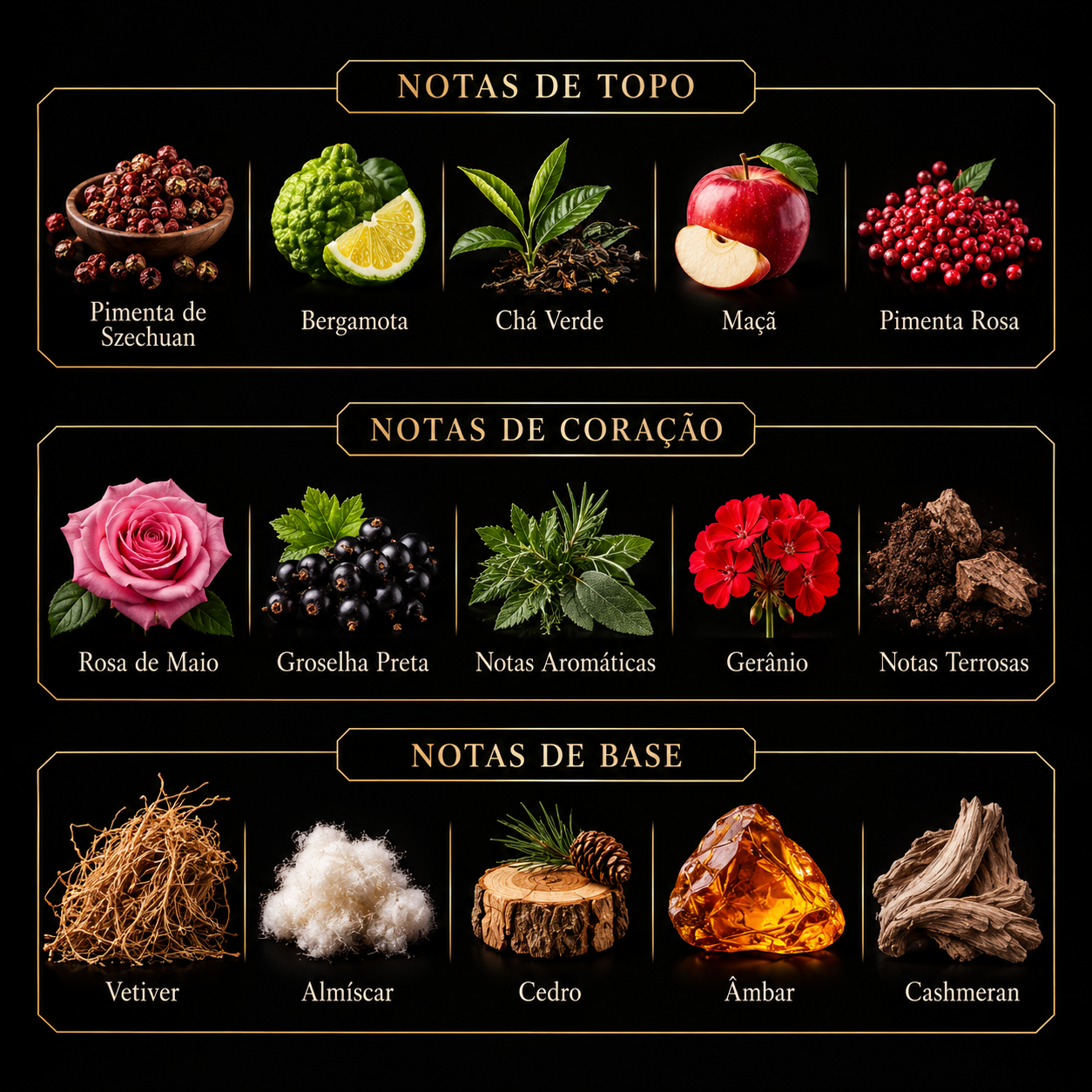 Notas olfativas de Club de Nuit Élite 100ml