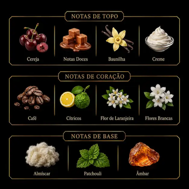Notas olfativas de Sabah Valentine Eau de Parfum 100ml